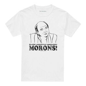 The Princess Bride Unisex Adult Morons T-Shirt / White